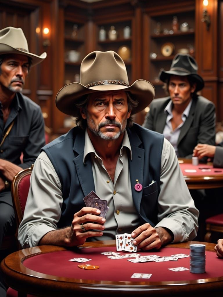 AI Cowboy Art: Know When to Fold 'Em