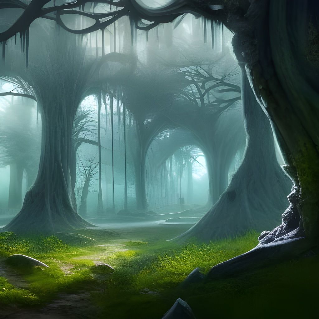 D&D, Into The Feywild. Druid Grove