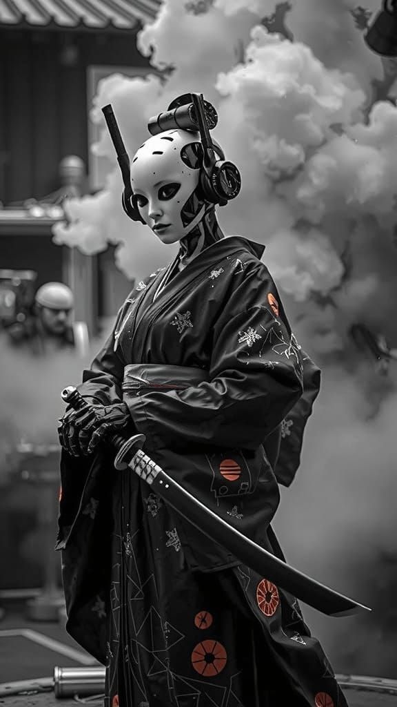 robotic geisha