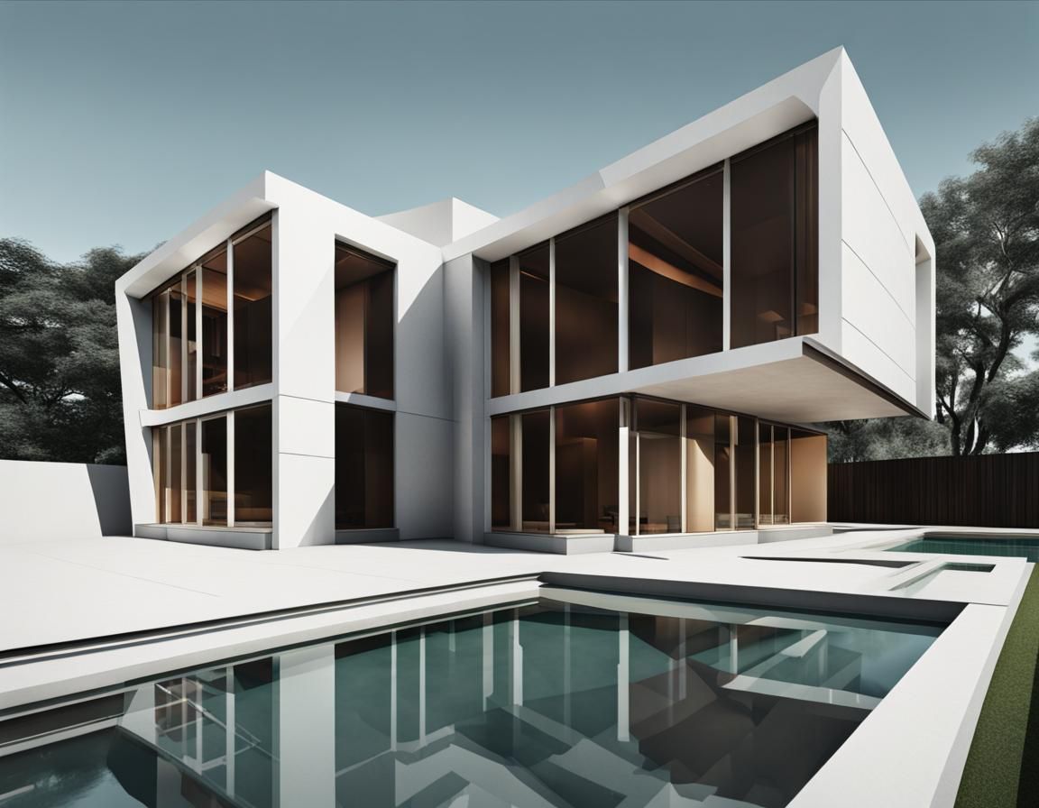 Abstract AI Home Architecture