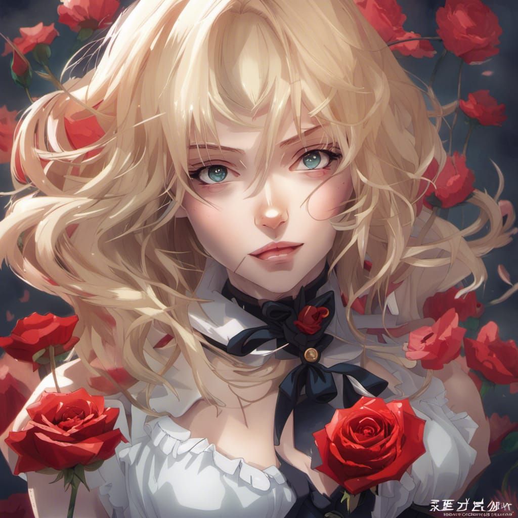 Alice in Wonderland Concept Art Portrait