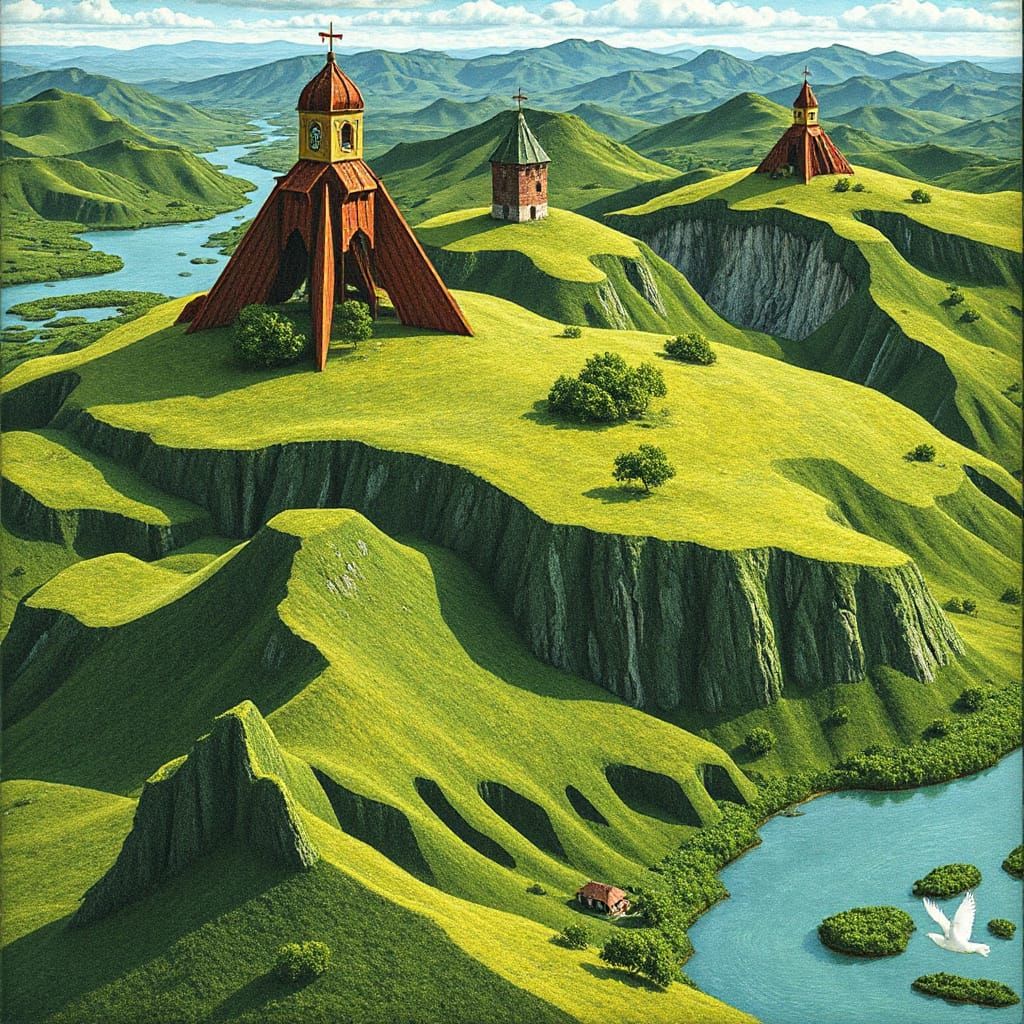 Geometric Tessellation Landscape