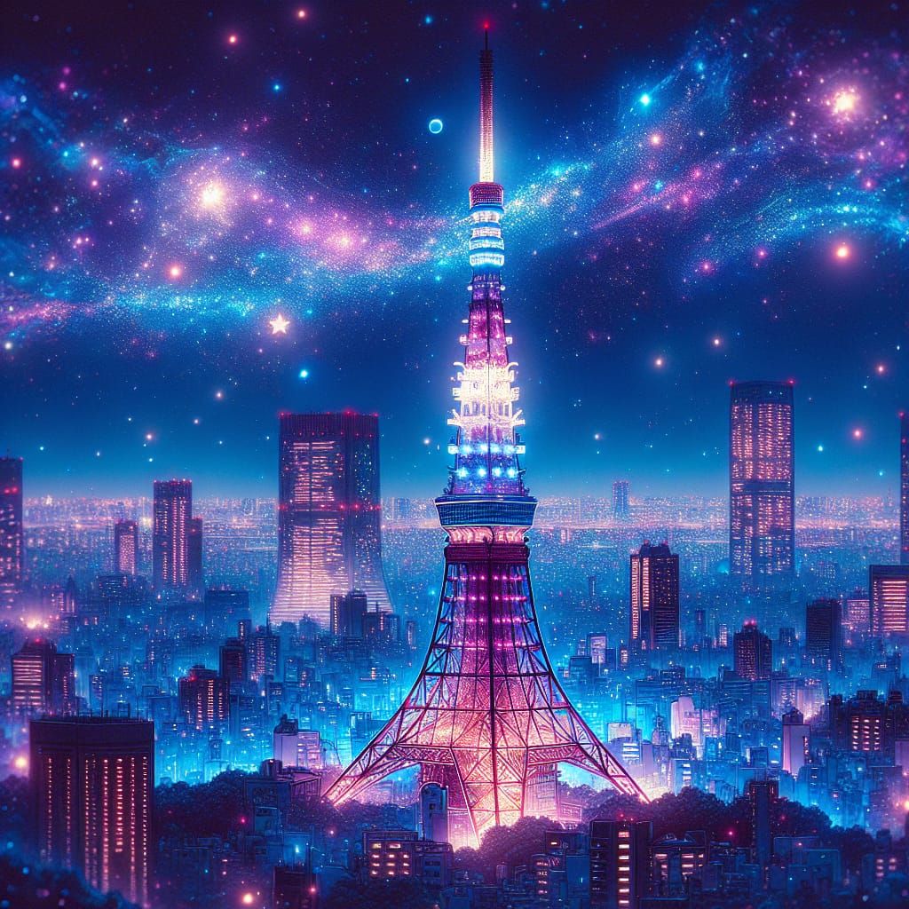Shiny Tokyo Tower