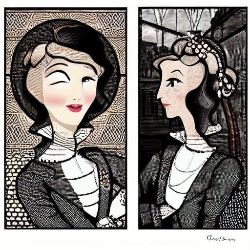 Cartoon 1920s P.G. Wodehouse.