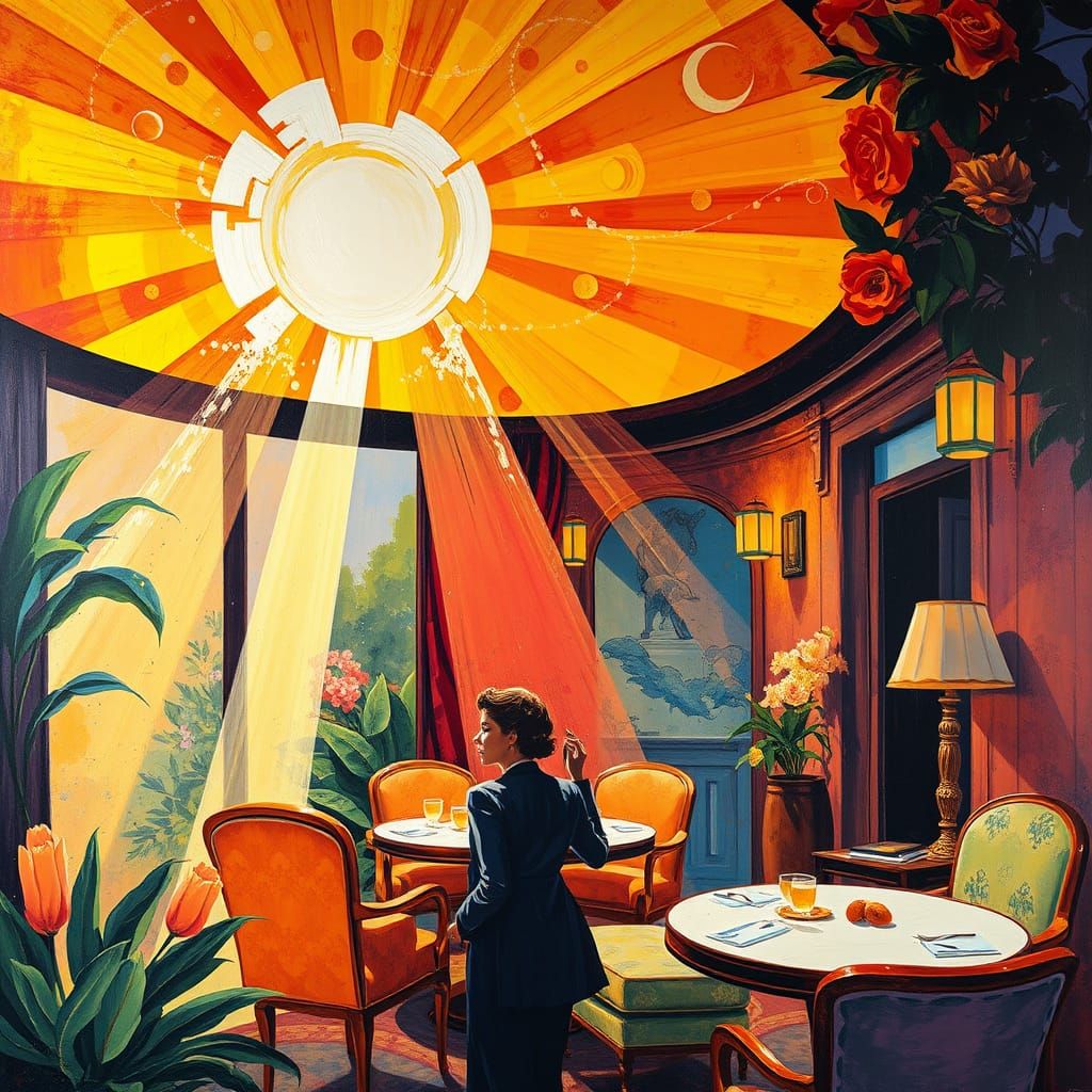 Agatha Christie Murder Mystery Unfolds in Grand Art Deco Mur...