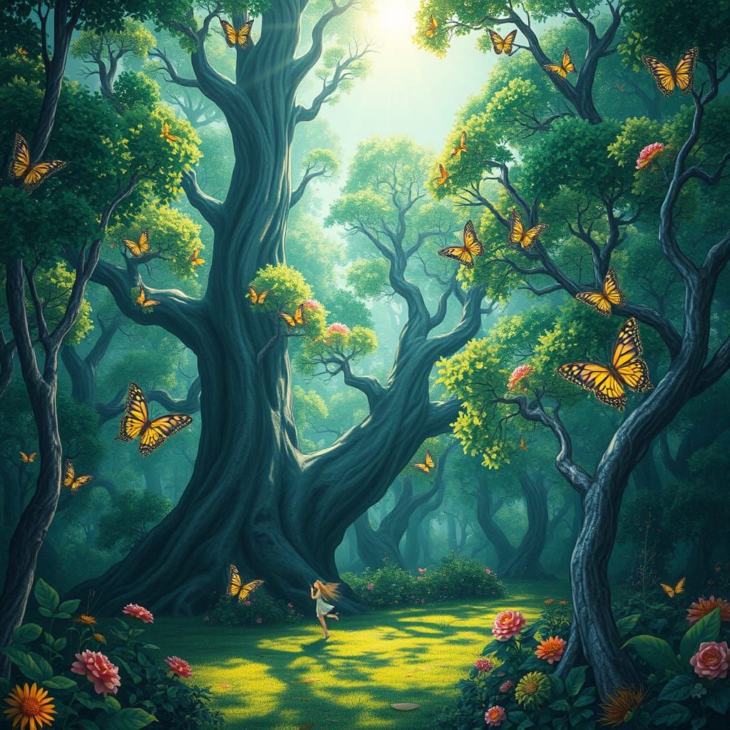 Ancient Magic Fills an Emerald Forest