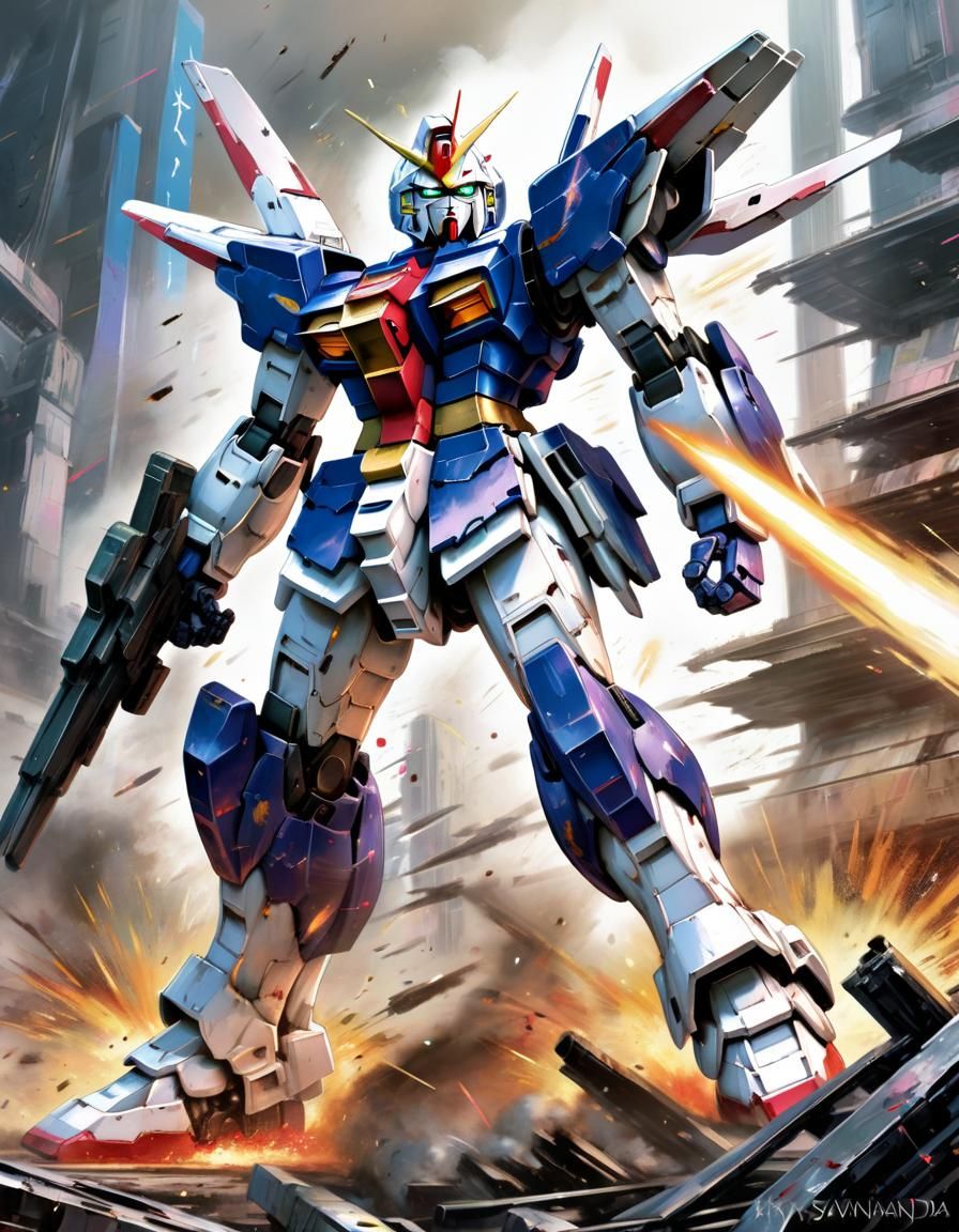 Gundam Mech Combat: 80s Anime Style