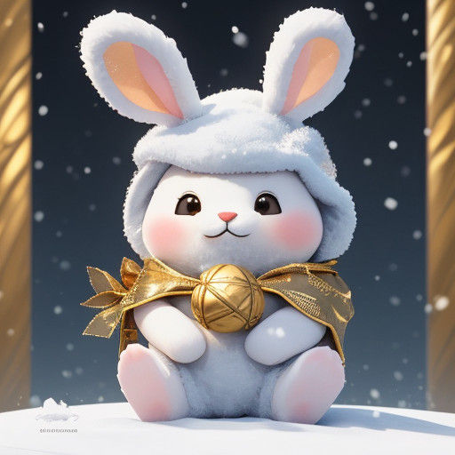 Surreal Winter Wonderland with Hyperrealistic Digital Art