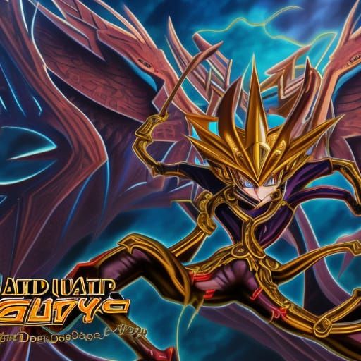 Yu-Gi-Oh! Concept Art in Detailed Matte Painting