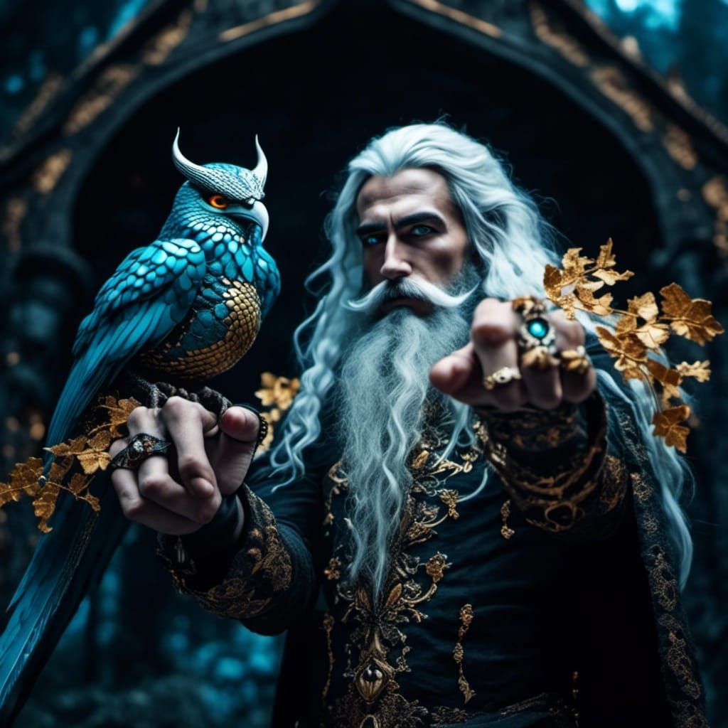 Vampiric Demon King with Dragon Features