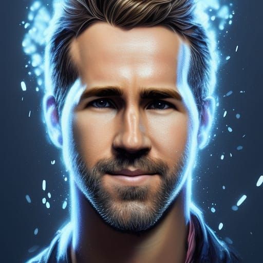 Hyperdetailed Portrait of a Man, Digital Art