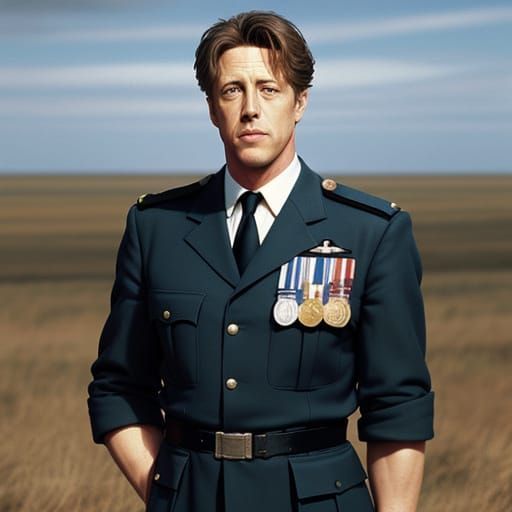 Hugh Grant in RAF Uniform: A Surreal Moment from 'Jenny's Wa...