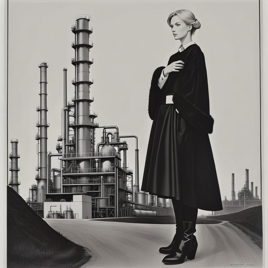 Black and White engraving by Albrecht Durer of an empty handed walking European woman tall youthful blonde Teutonic wear...