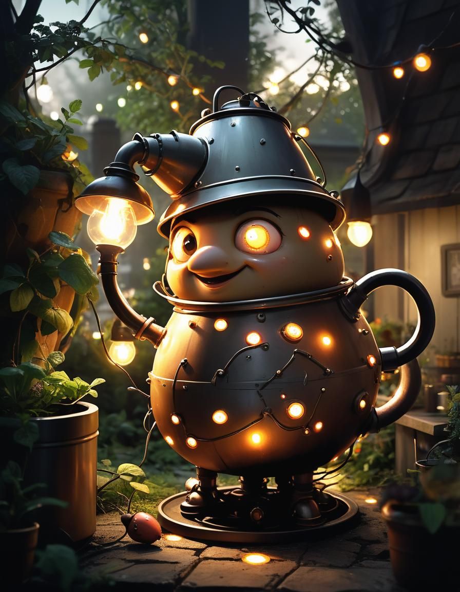 Dreamlike Habitat of Anthropomorphic Spudknuckles