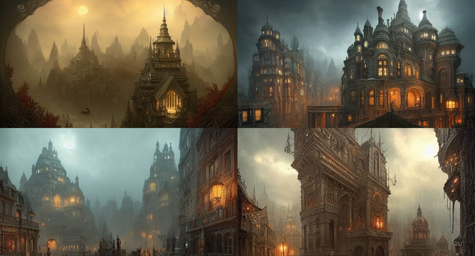 Epic Cinematic Digital Matte Painting