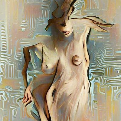 AI Generated Nude Female Figure