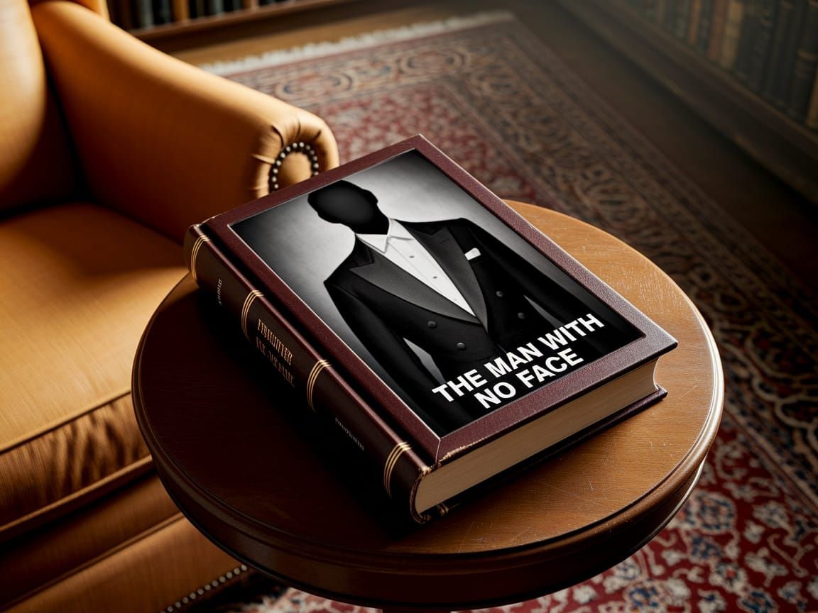 Haunting Book Cover: The Man with No Face Photo