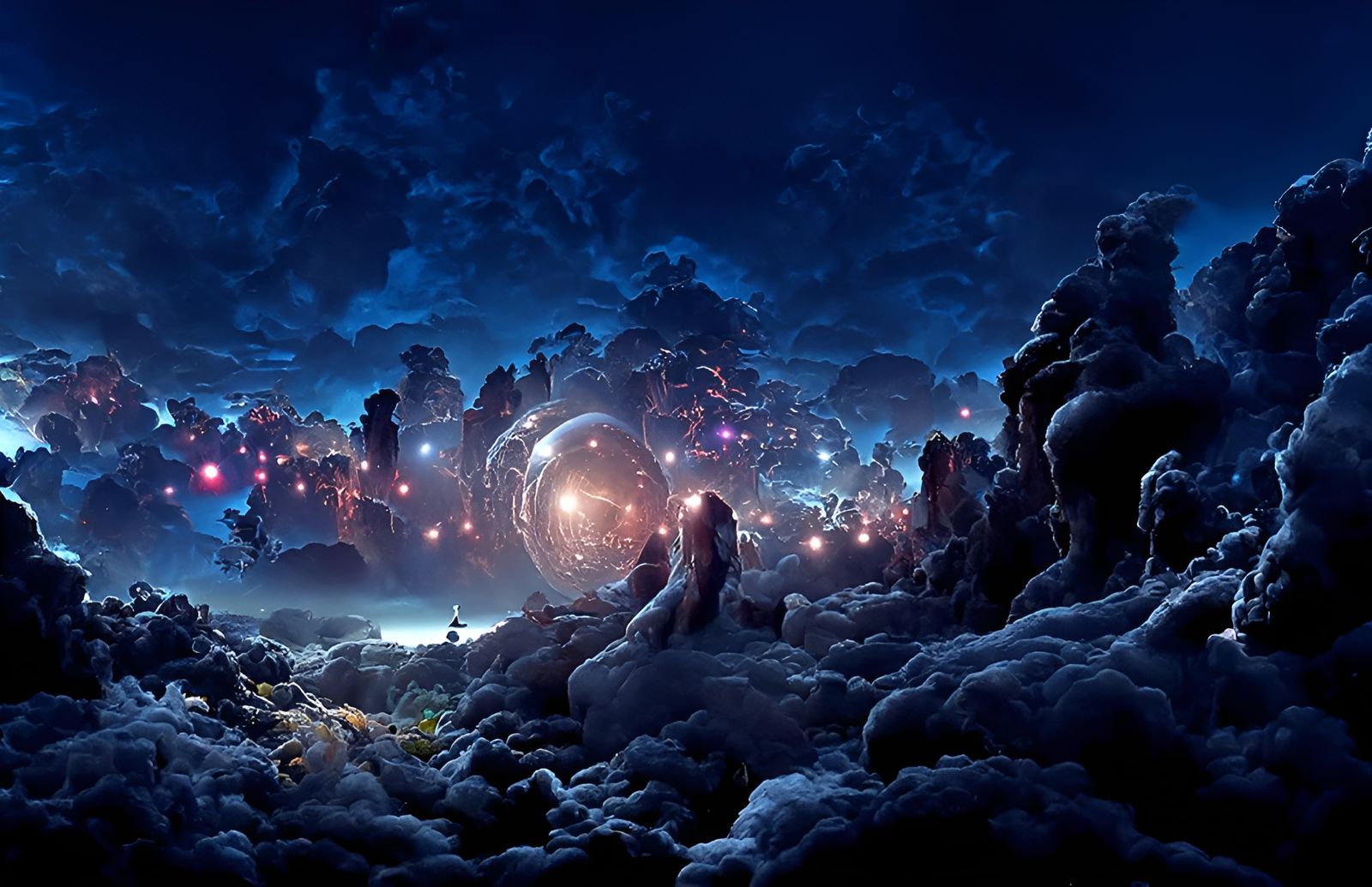 Dieselpunk Butterfly Drones Investigate Cosmic Crime Scene