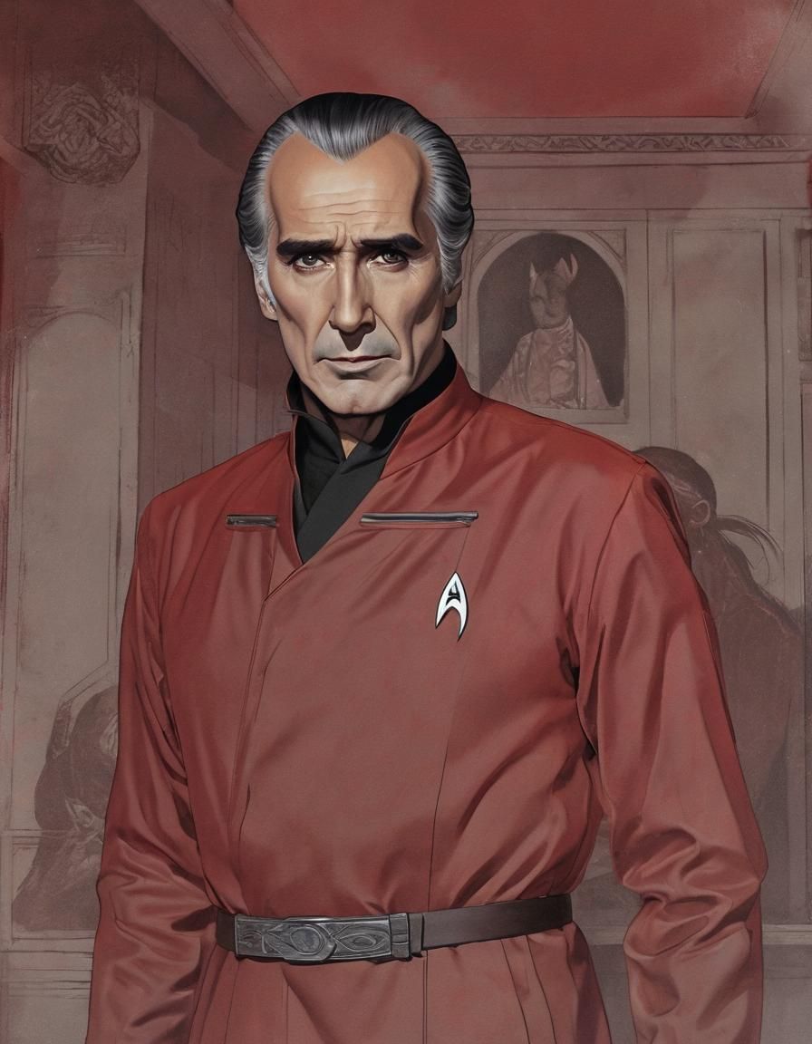 Khan Noonien Singh Comic Book Art