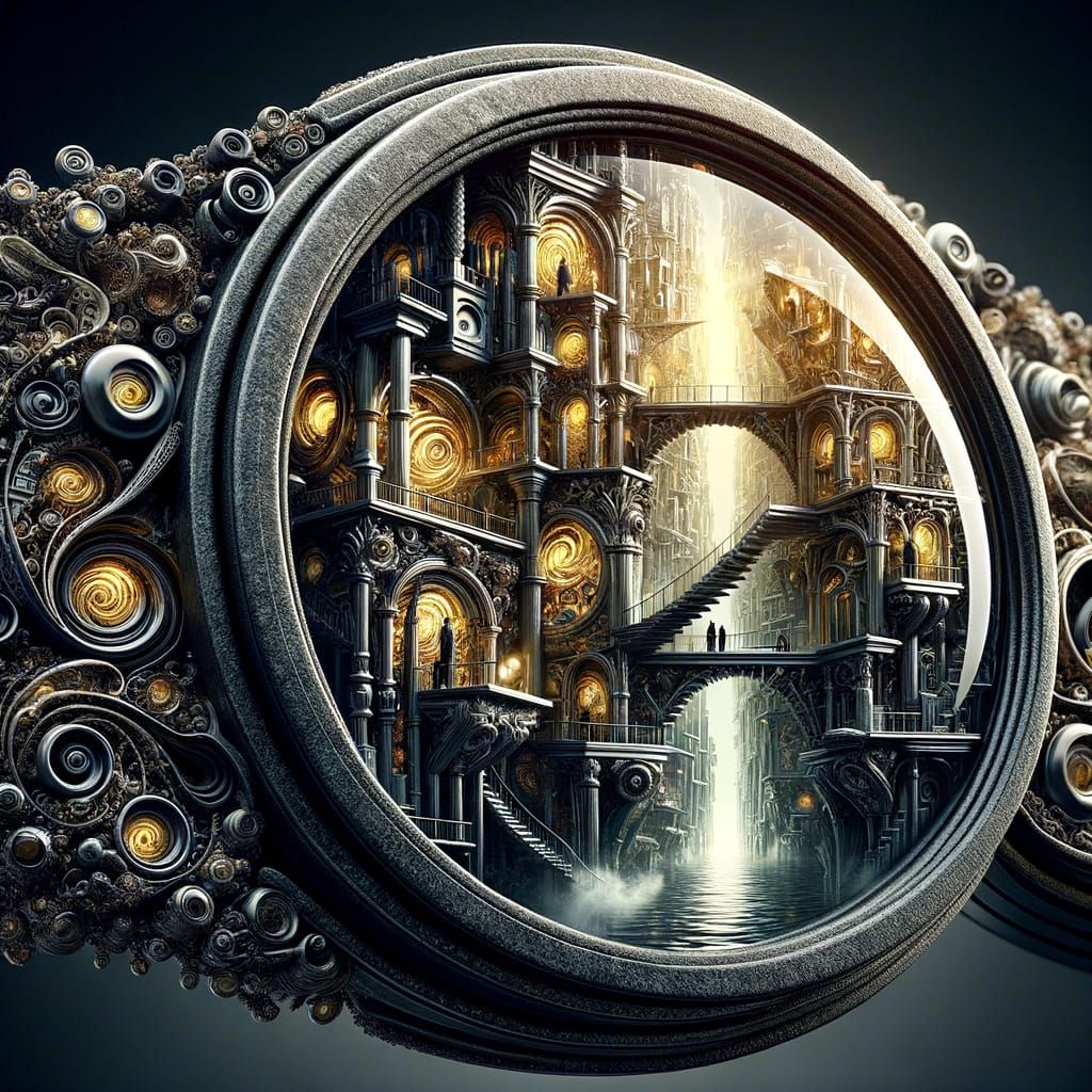 Clockwork City of Thieves in Shattered Obsidian Monocle