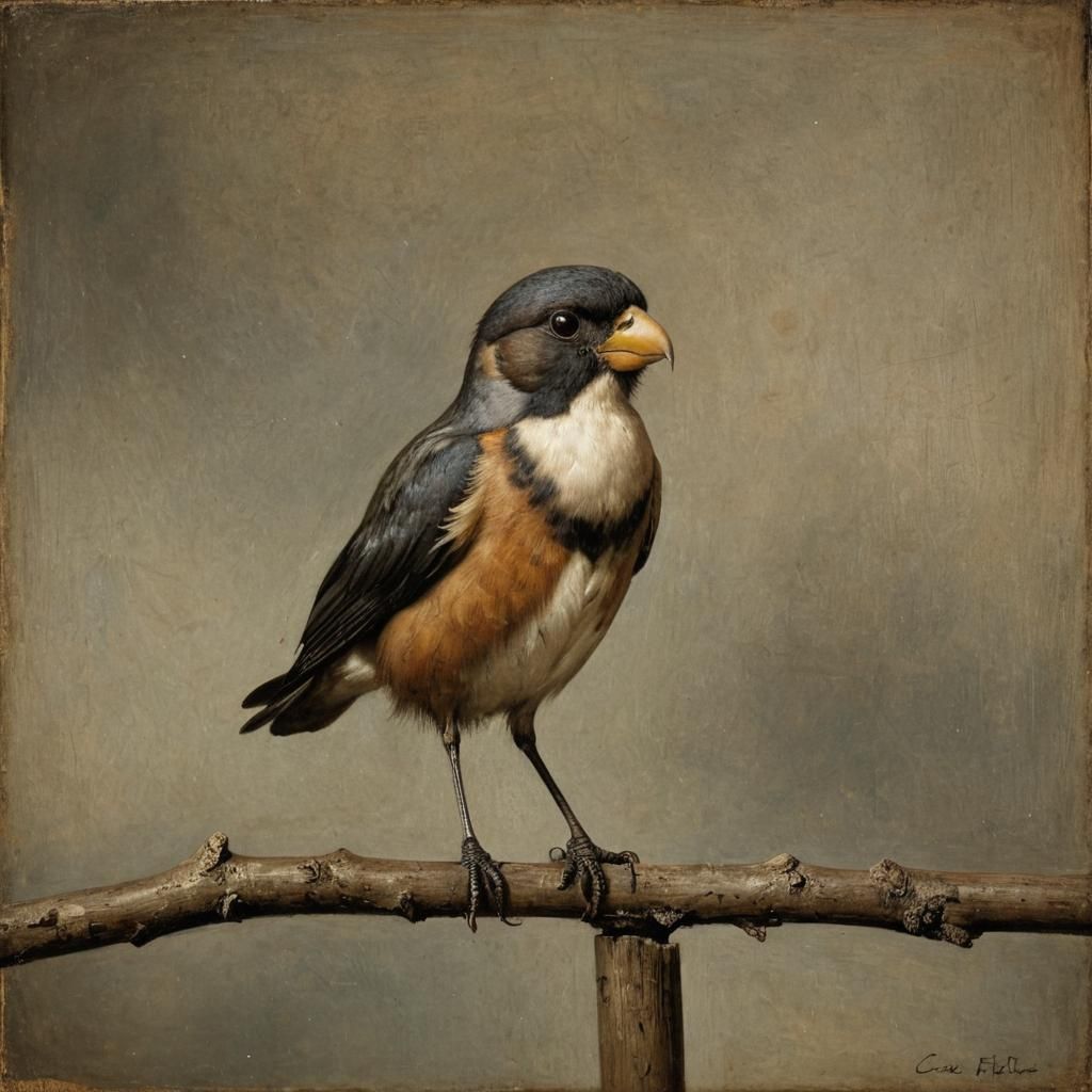 Dutch Golden Age Painter in Historical Garb