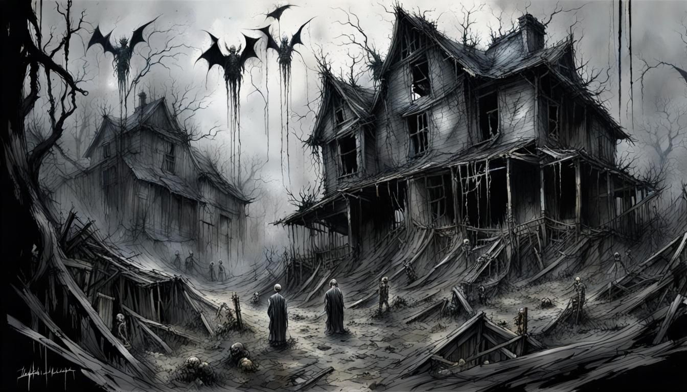 Haunted Countryside Village