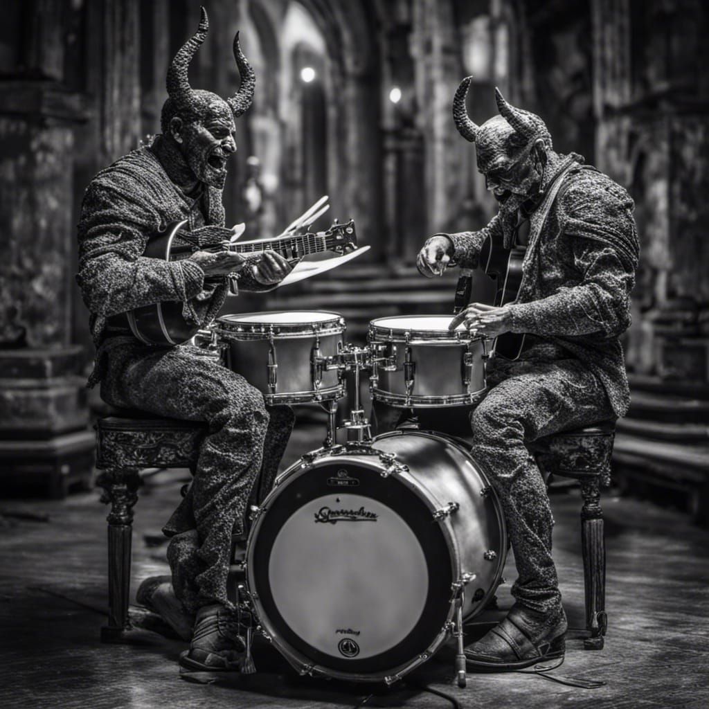 God Plays Drums, Devil Plays Guitar: Hyperrealistic