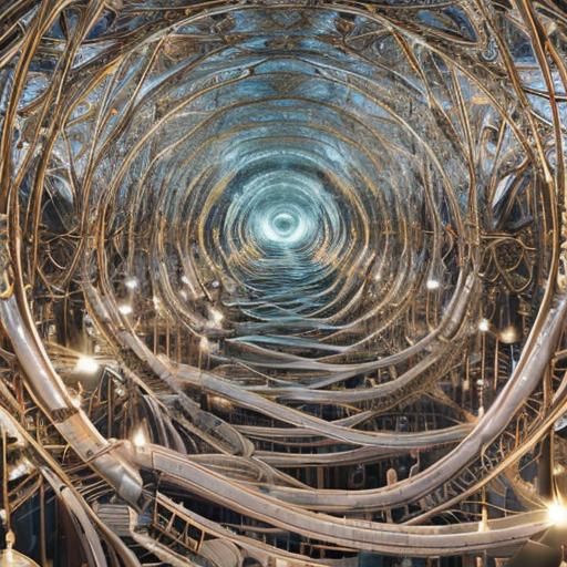 Surreal Homo Sapiens Sapiens in Black and White