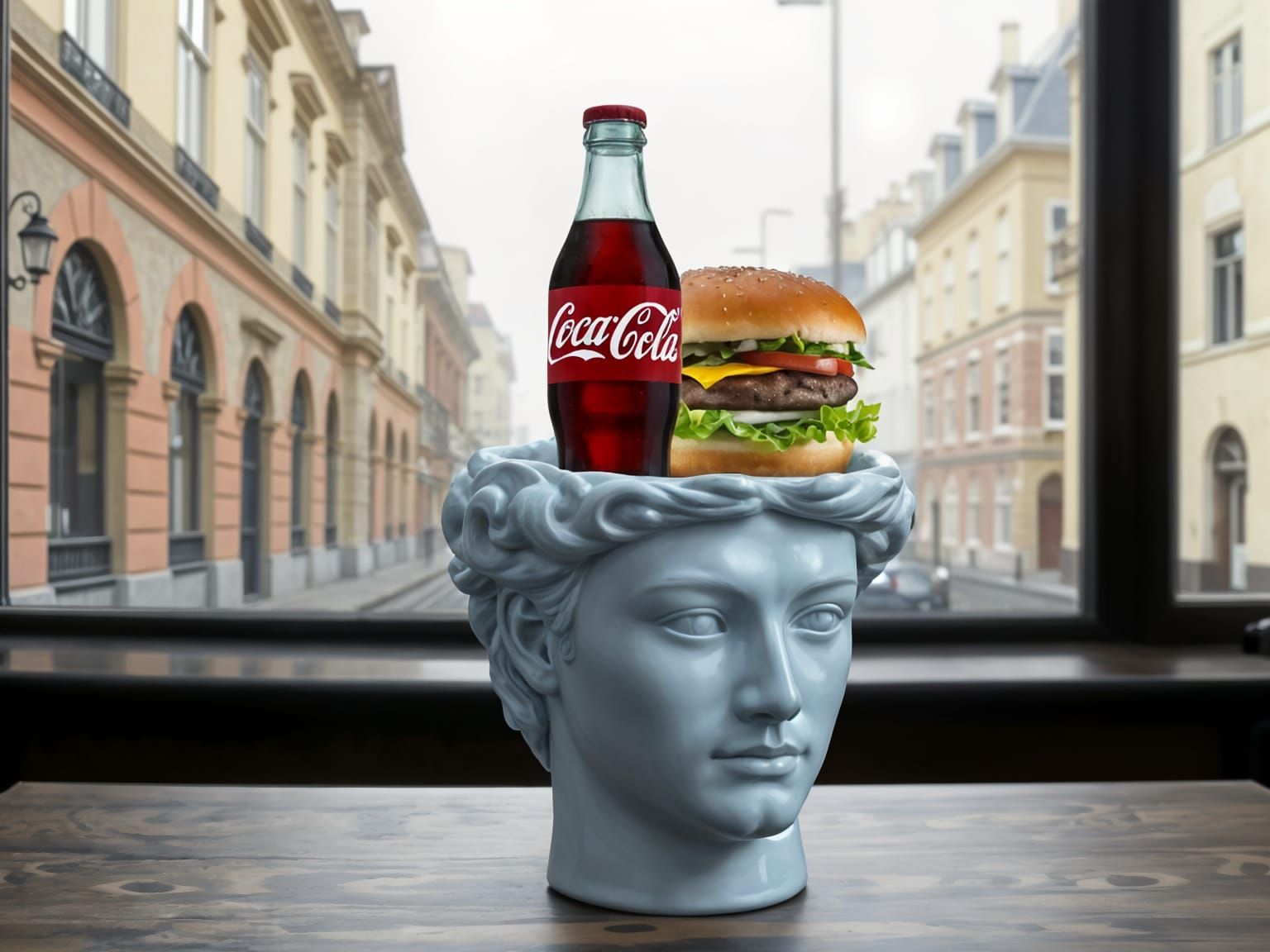 Ancient Greek Porcelain Masterpiece with Modern Twist