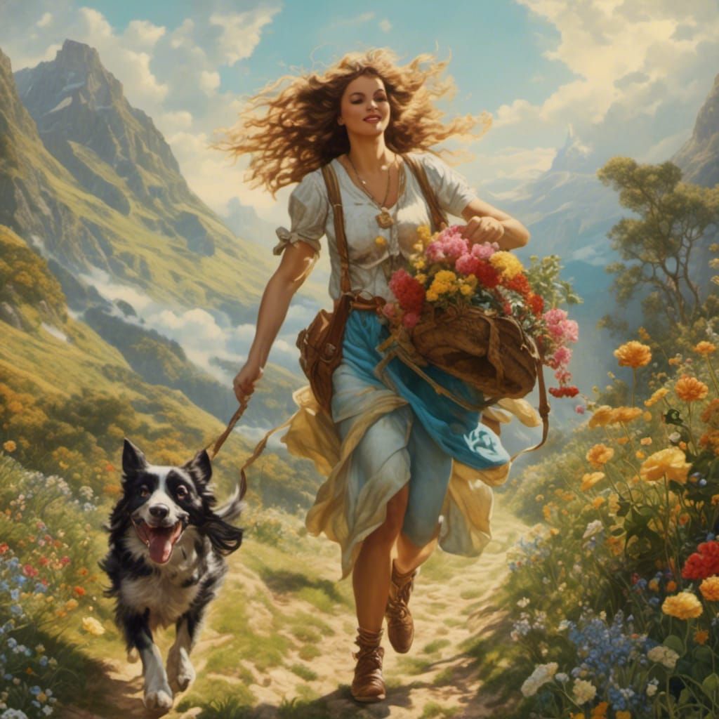 The Fool Tarot Card: Woman's Hyperreal Adventure