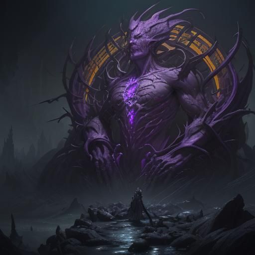 Greed: Dark Fantasy Anime Concept Art