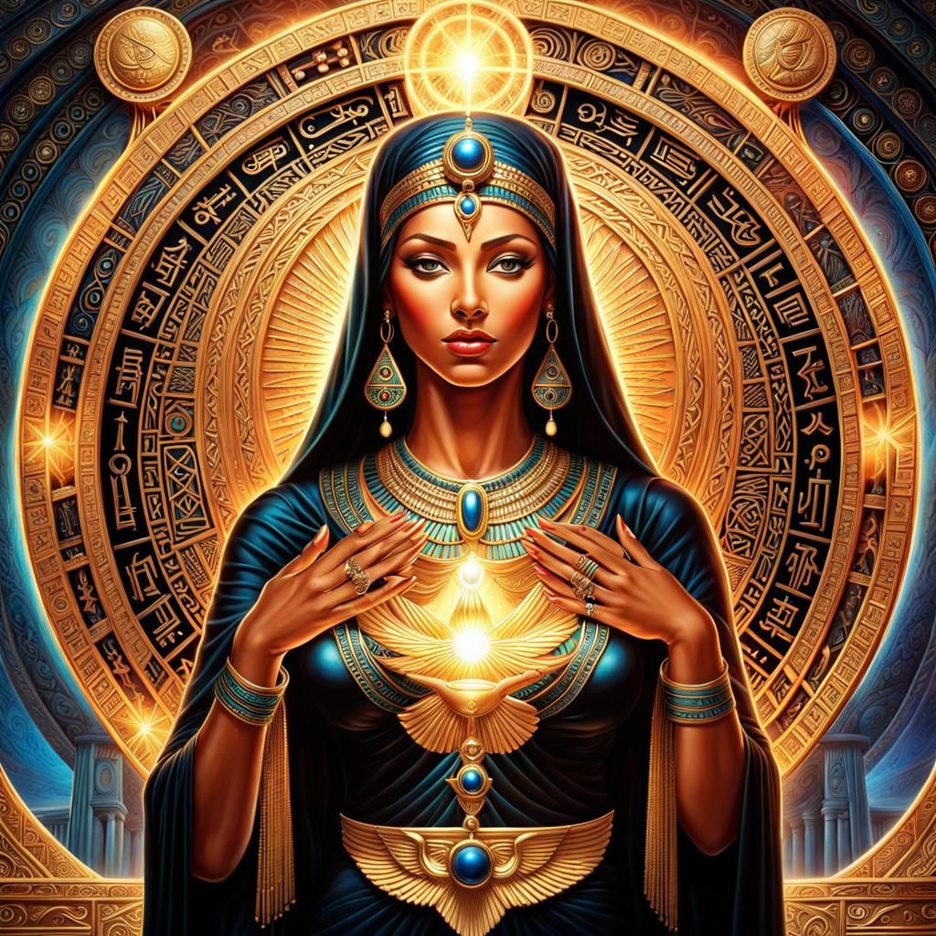 Isis: Mother of Magic in Greg Staples Style