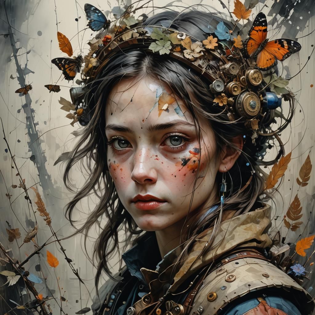 Hyperrealistic Oil Painting: Whispers of Nature in HDR