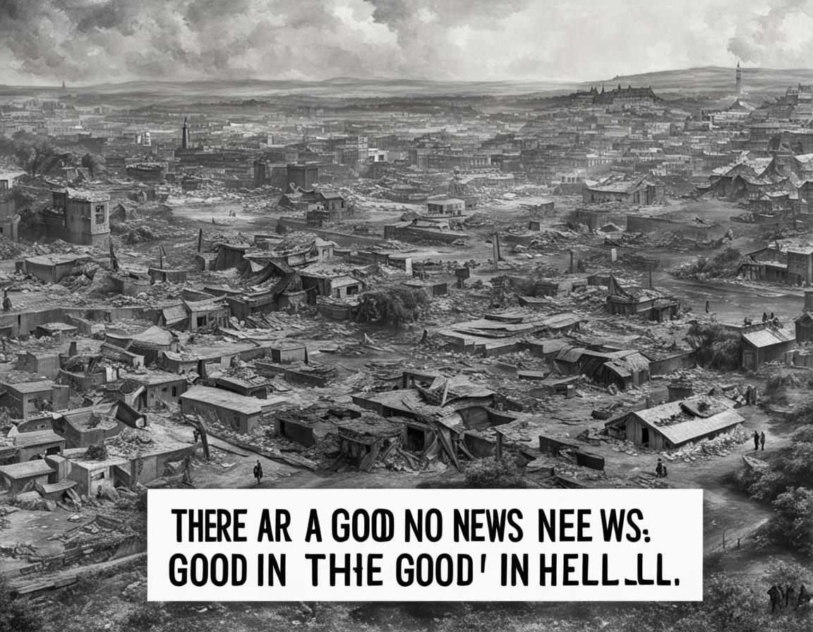 Infernal Landscape: A Vision of Despair