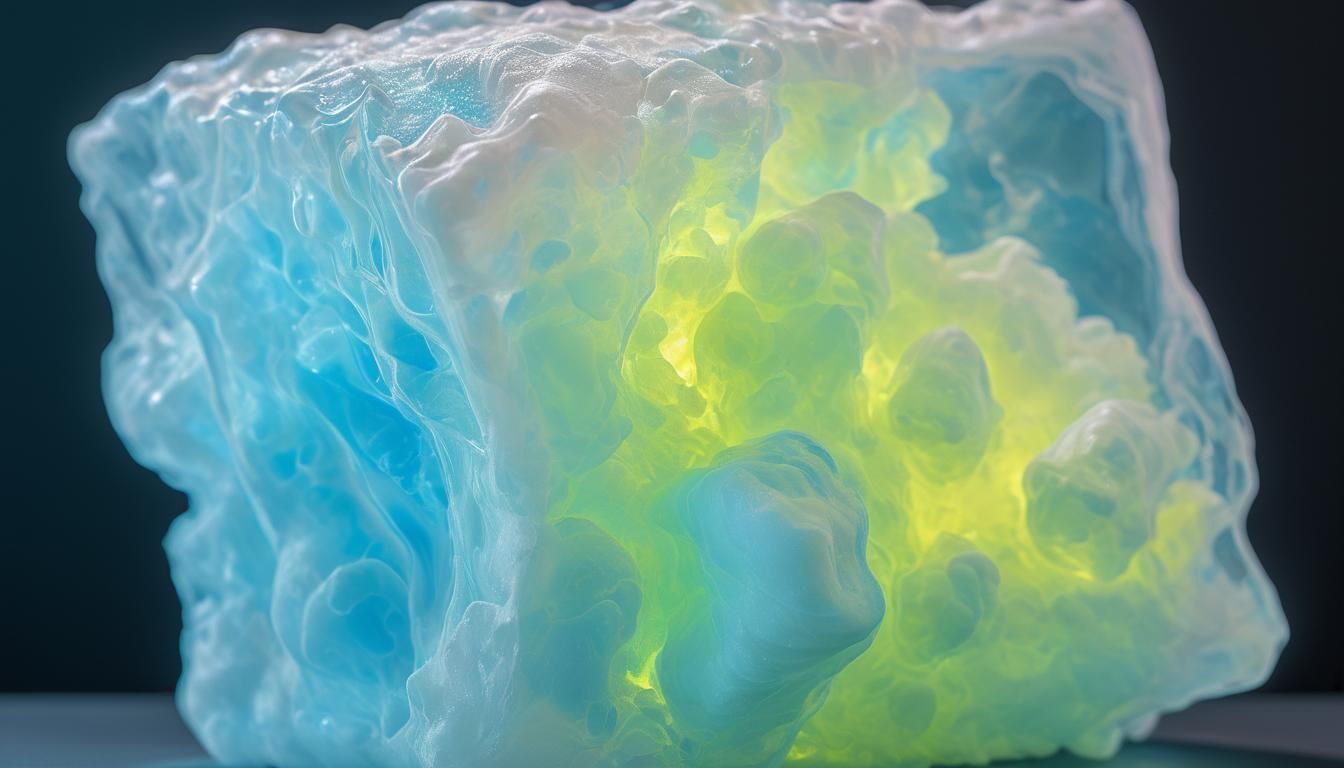 Sensitive Humal Portrait in Abstract Expressionist Style