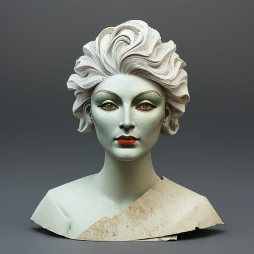 Soviet Siren Head in 1950s Style