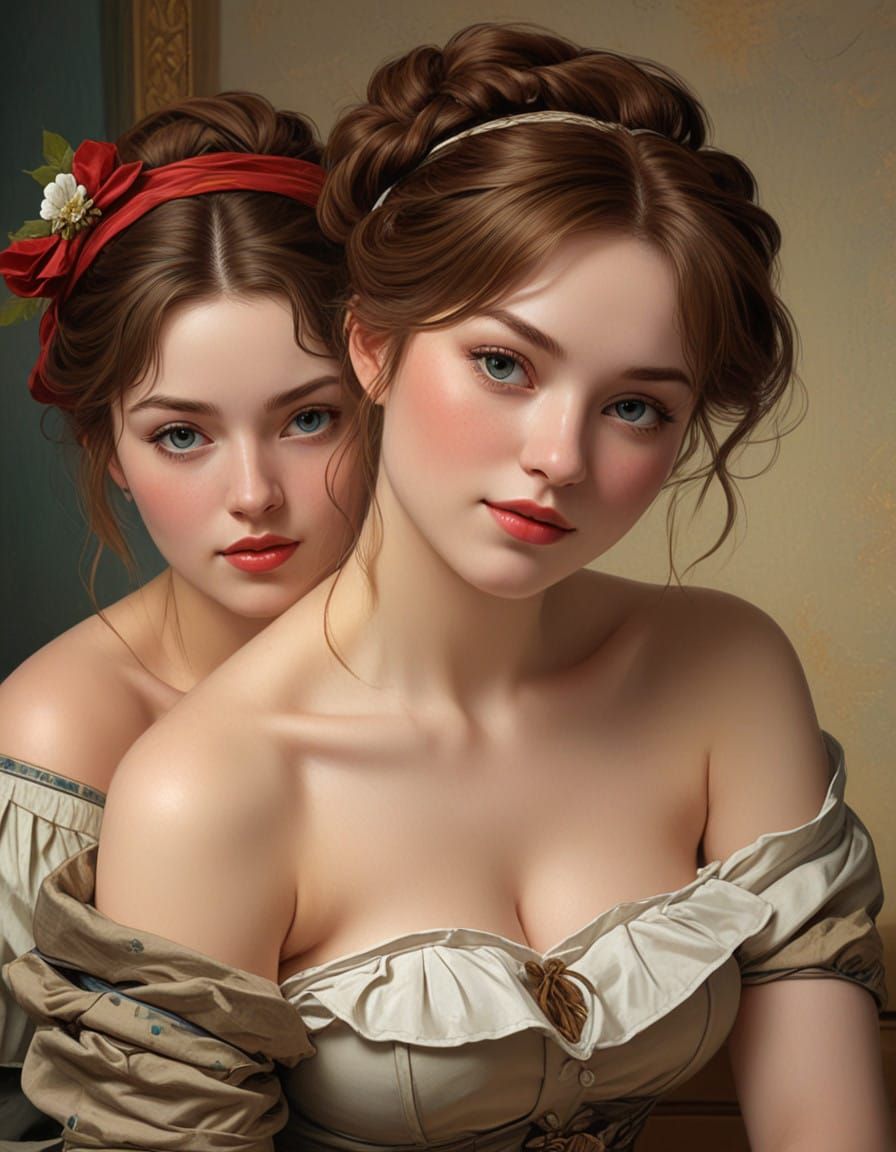 Sublime Pinup Women in Early Medieval Fantasy