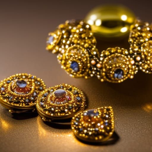 Baroque jewellery