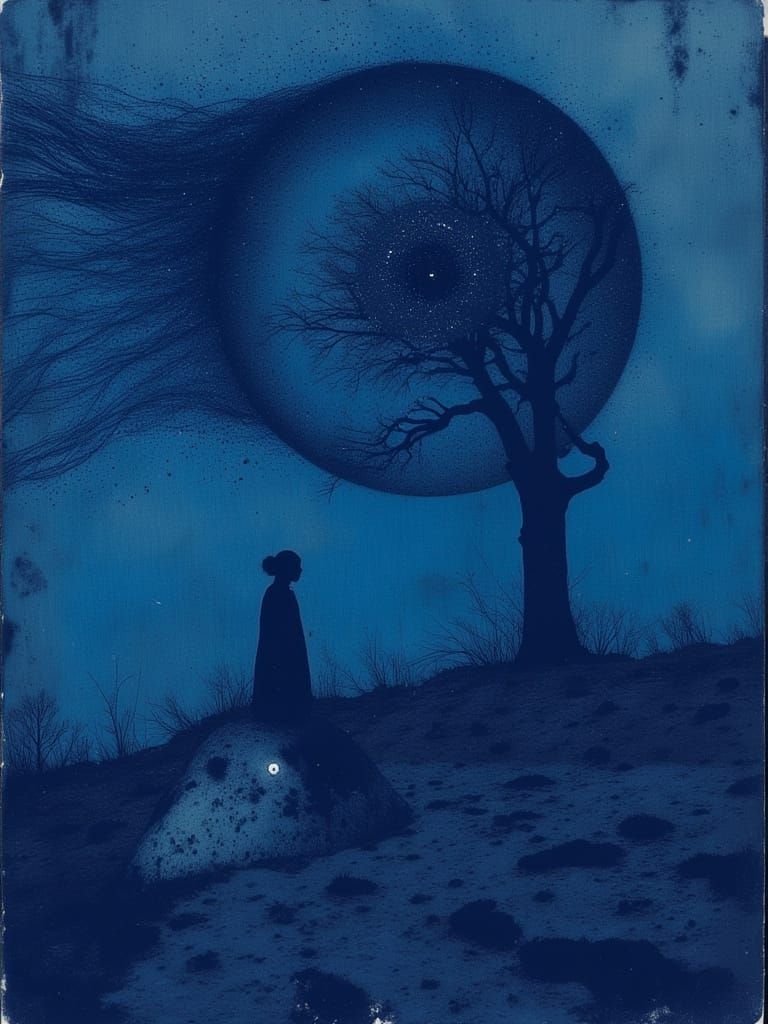 Echoes in a Cool Blue Haze