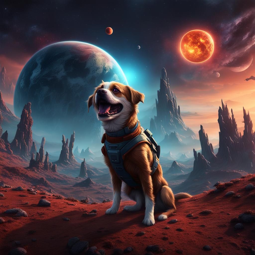 Creepy Smiling Dog Planet Discovered by Astronauts