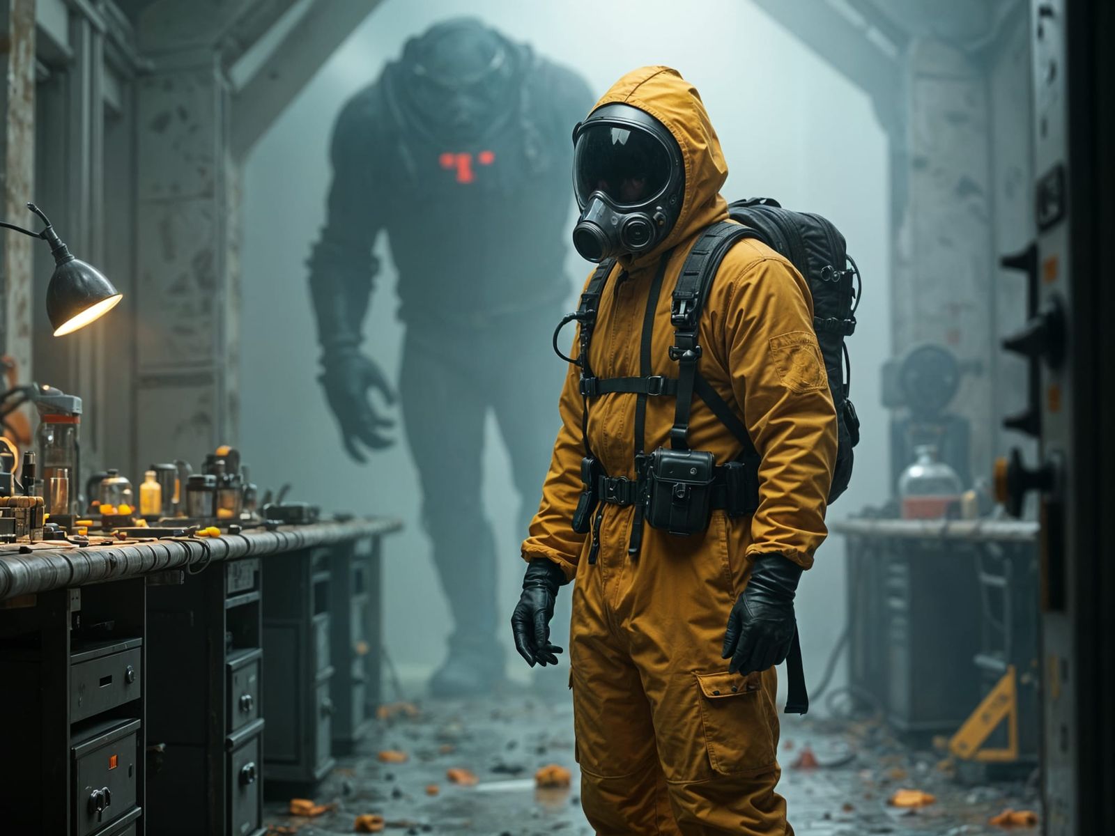 SCP Foundation Researcher Surviving Chaos in Unreal Engine