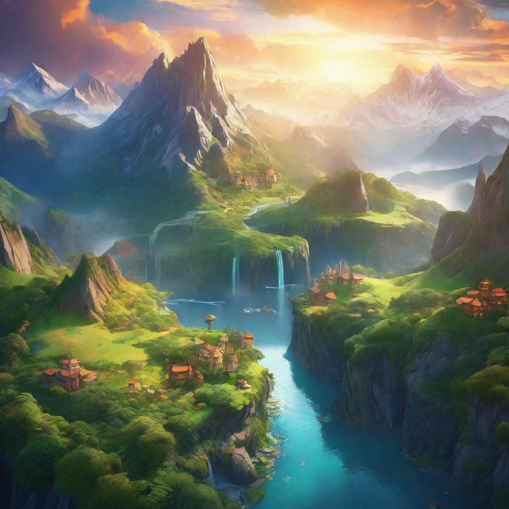 Cat Head Island: Fantasy Landscape Concept Art