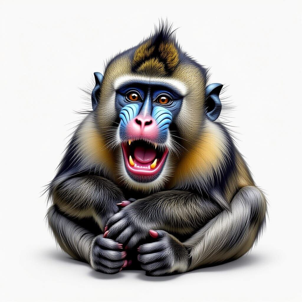 Mandrill
 baby