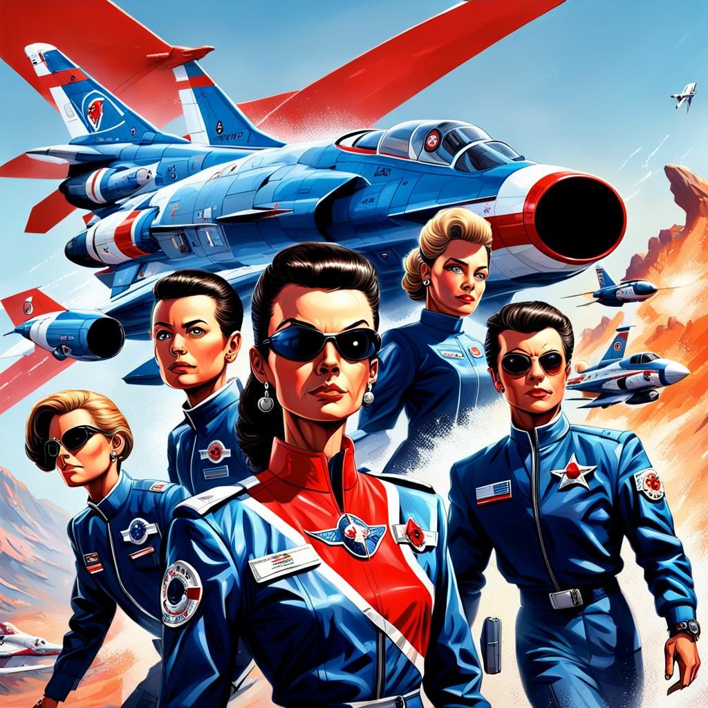 International Rescue: The Tracy Family in 2065