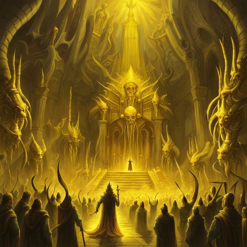 Hastur's Arrival: Cathedral Transformed in Dark Fantasy