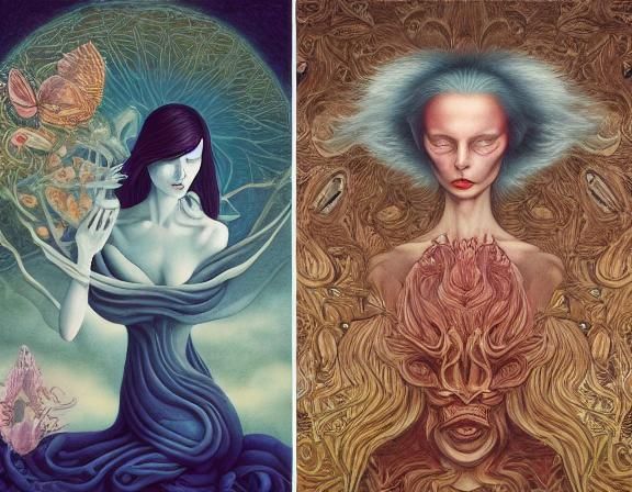 Chaotic Gathering of Geniuses in Fairytale Style