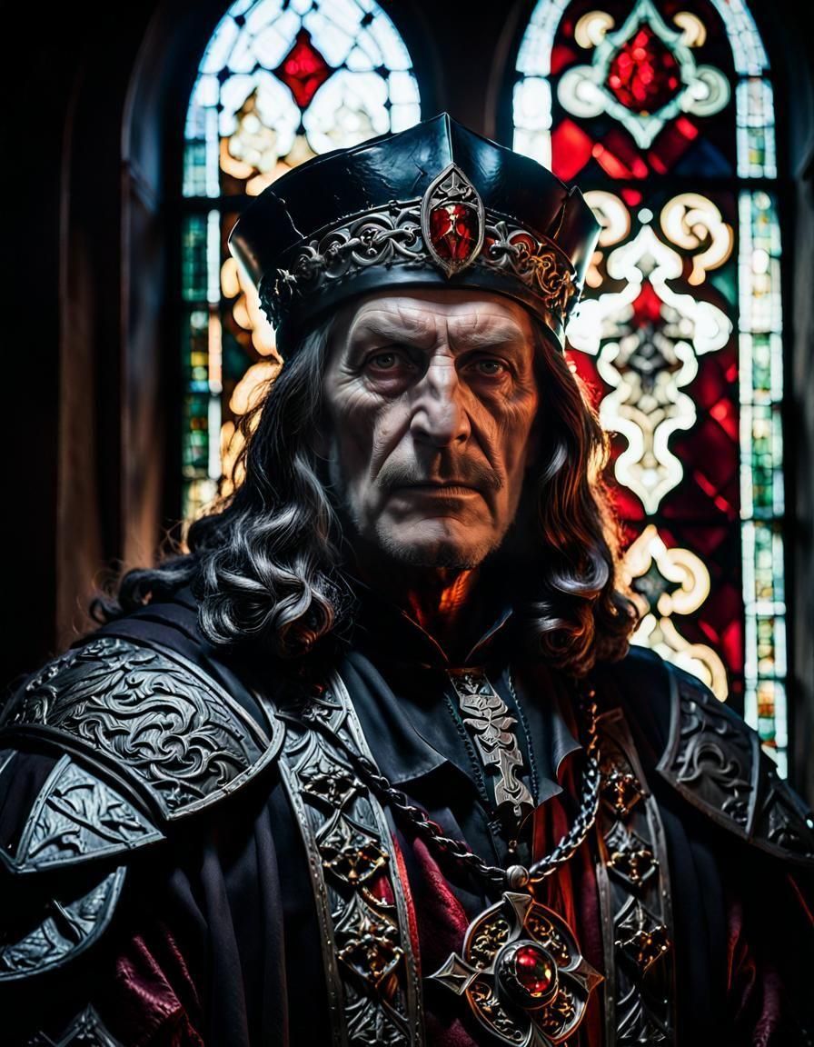 Vlad the Impaler Portrait with Dynamic Lighting
