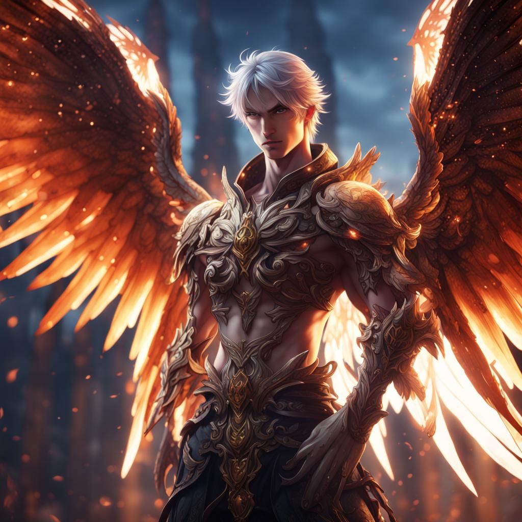 Anime Angel Male Profile Picture in HD