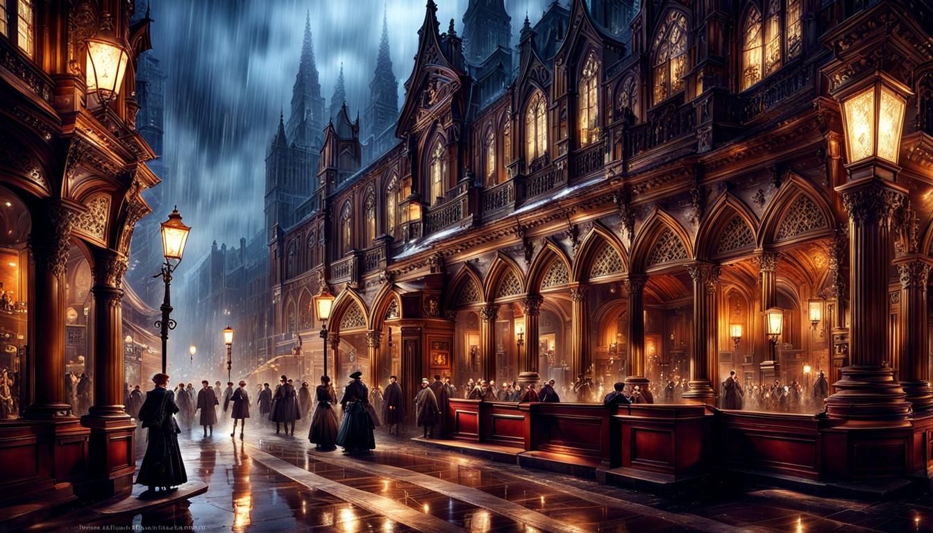 "I Love a Rainy Night"