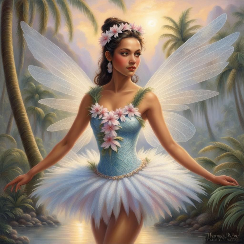 Polynesian Fairy Ballet in Ethereal Style
